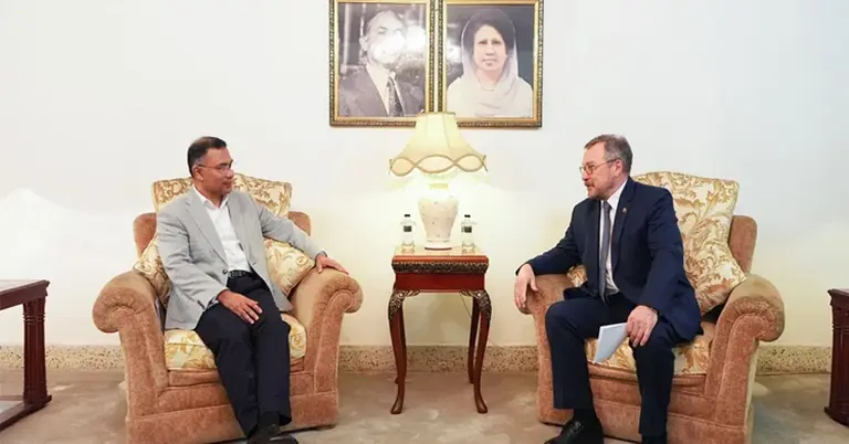 তারেক রহমান ও আলেকজান্ডার গ্রিগোরিয়েভিচ খোজিন